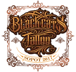 Black Cats Tattoo Maciej Burkowski logo